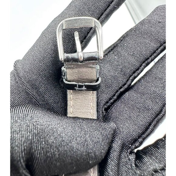 Pre-owned Hermès Cape Cod Tonneau Leather Watch White CT1.210 - Picture 4 of 10